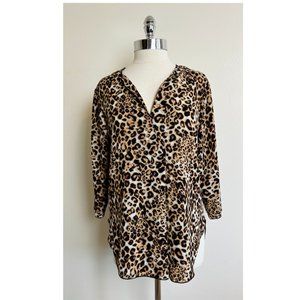 Leopard Blouse - L